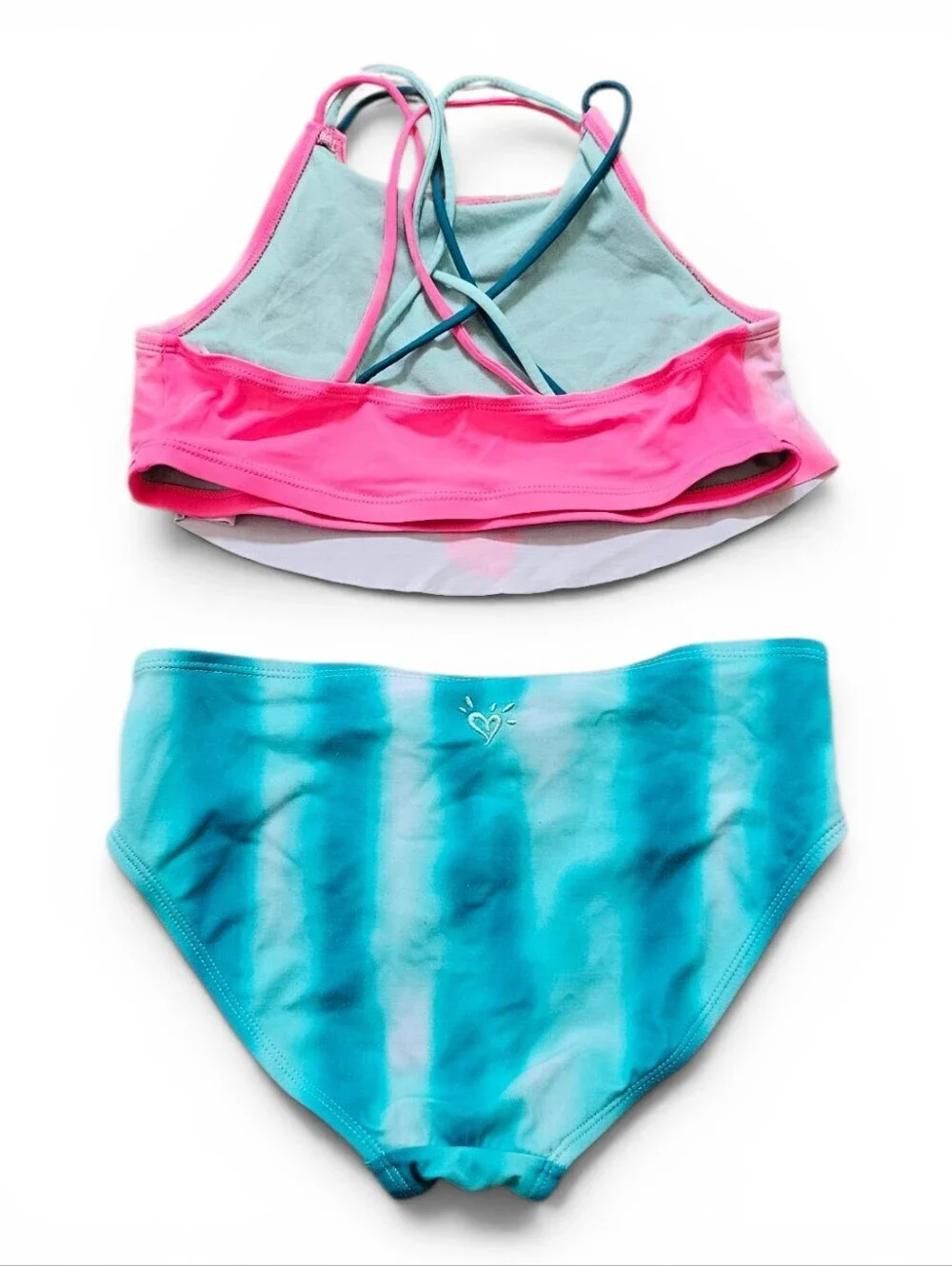 Justice Girls Watermelon Bikini Swimsuit Size 14
